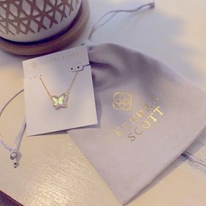 NWT Kendra Scott Lillia Butterfly Necklace